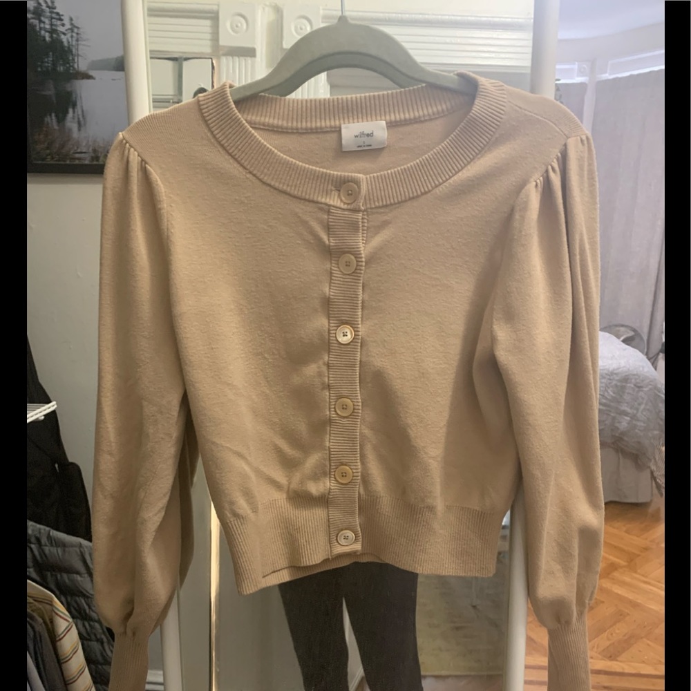 Wilfred cropped cartigan